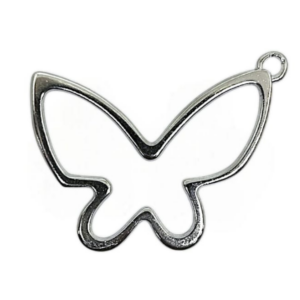 DIJE MARIPOSA PLATEADO