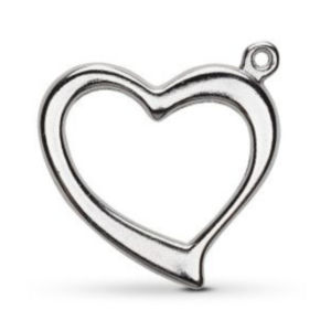 DIJE BISEL CORAZON 23mm