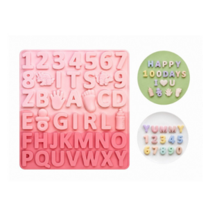 LETRAS Y NUMEROS CON DIJES INFANTILES cod.AA010L3