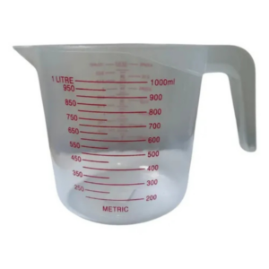 JARRA MEDIDORA DE PLASTICO